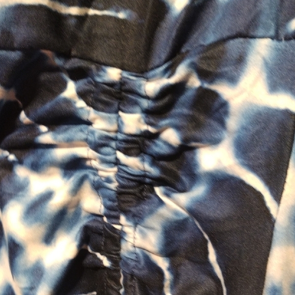 SHEIN Blue Tie-Dye Maxi Dress - Picture 9 of 10